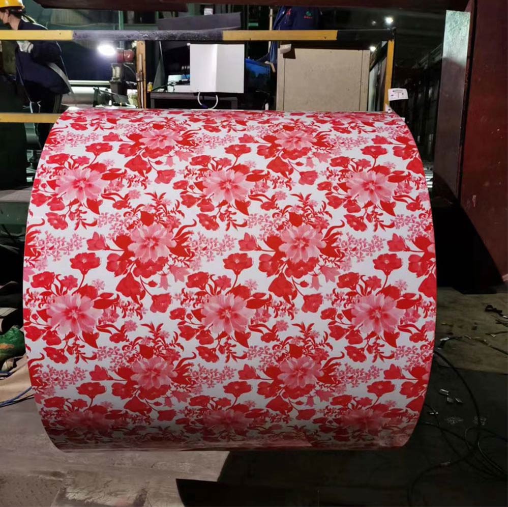 Color-coated steel coils